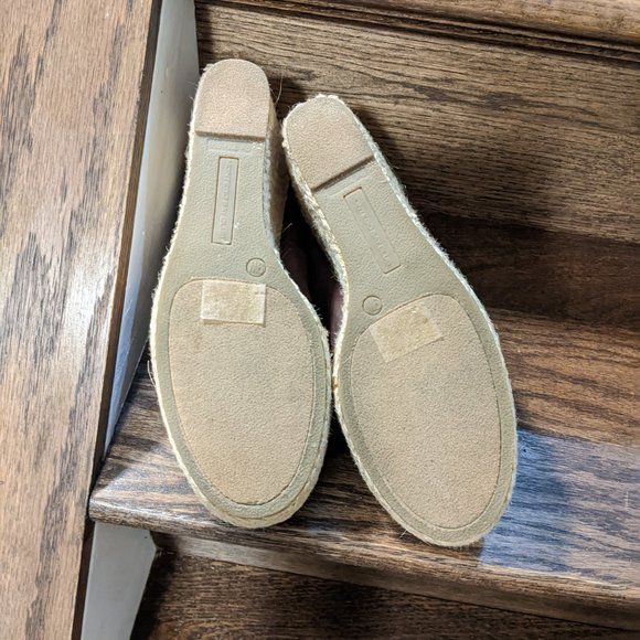 Brand New Montego Bay brown Wedge & Trash Tan Suede wedge heels used once SIze 9 - Picture 2 of 7